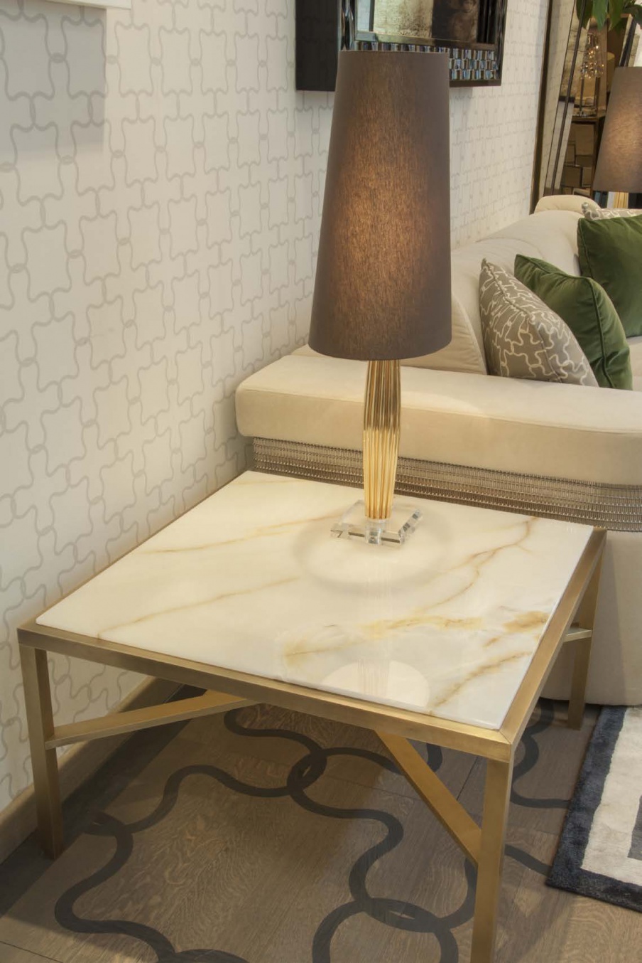 Jordan coffee table with marble top, Formitalia Luxury furniture MR