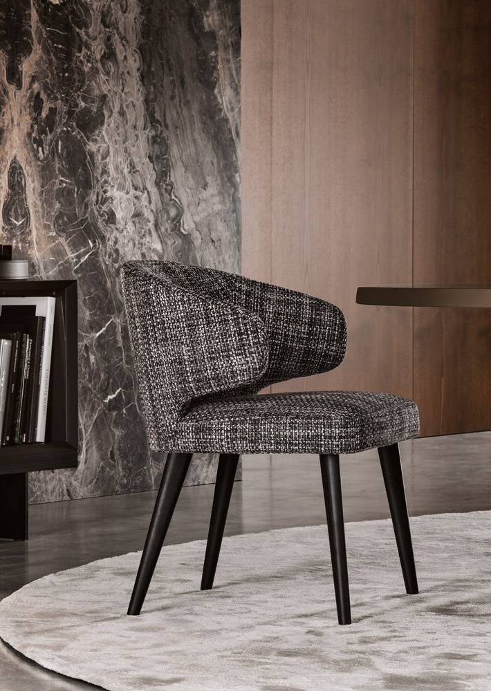The Aston Dining Chair, Minotti Luxury furniture MR