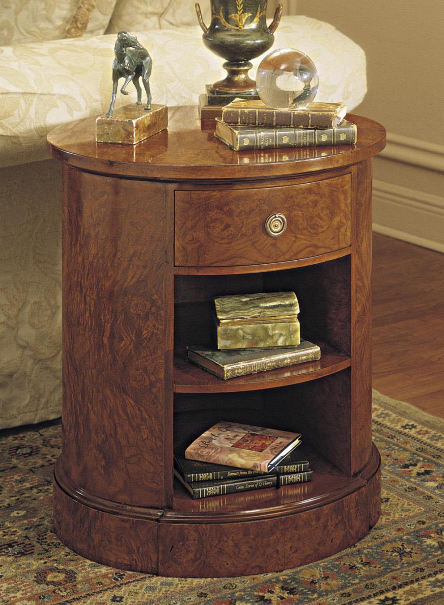 Bedside table made from natural wood, Francesco Molon Luxury furniture MR