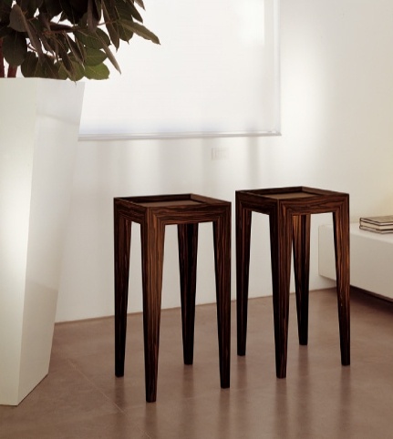 Coffee table wooden frame 135 Ego, Longhi