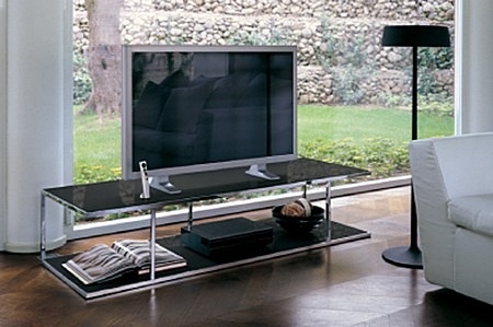 A Cabinet for the TV on the frame of brass 150 Queen, Longhi