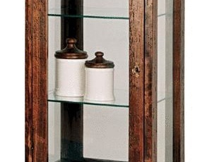 Showcase single-leaf solid wood, Maggi Massimo (the furniture in country dining room, rustic style)