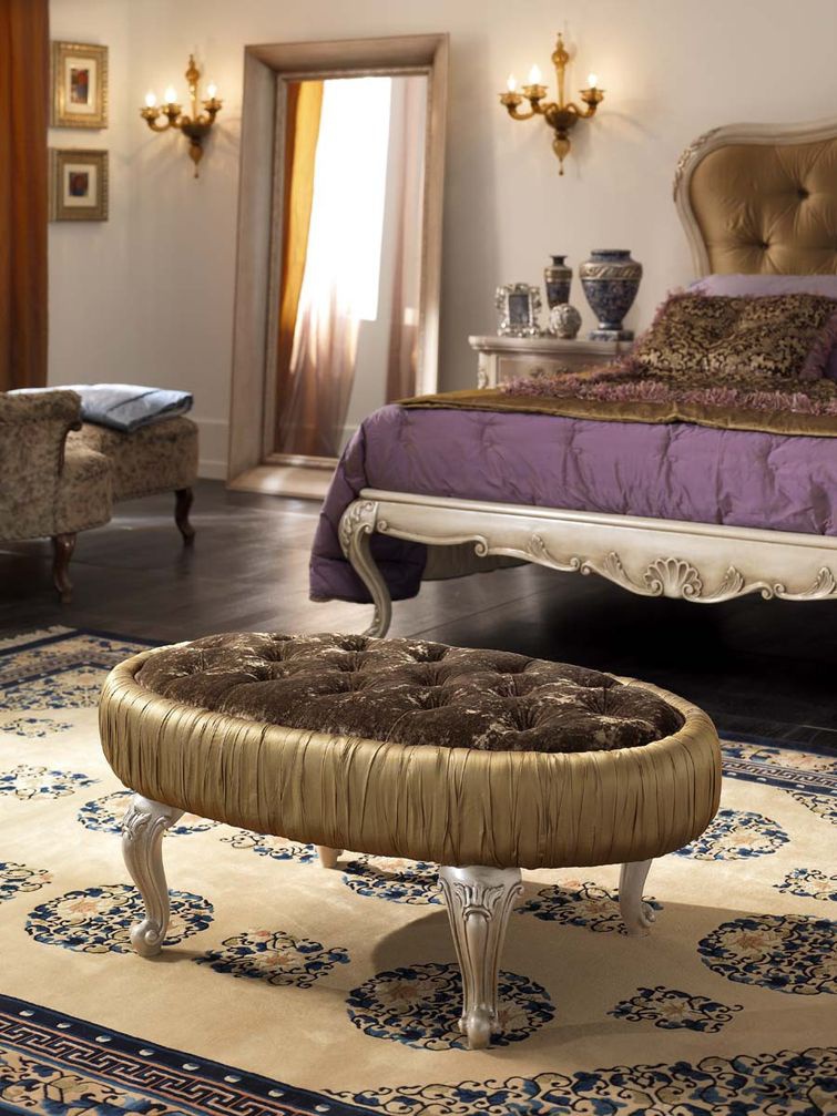 Pouf in fabric, PREGNO