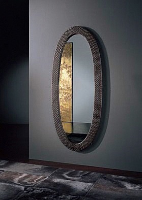 Oval wall mirror, ELLI Dec - Smania