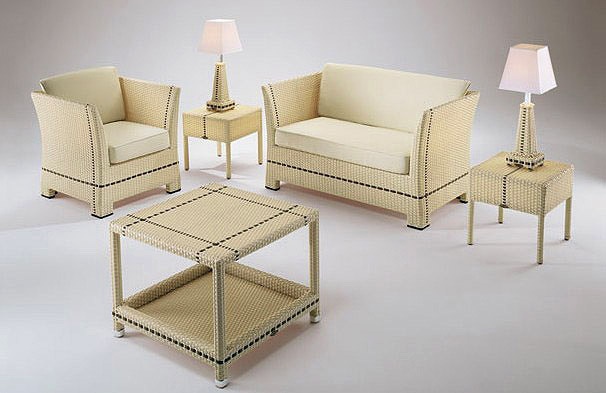 Double garden sofa, FERDY - Smania