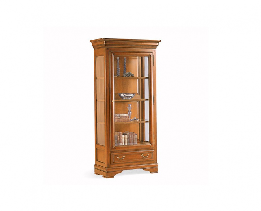 Showcase made of solid wood, SELVA