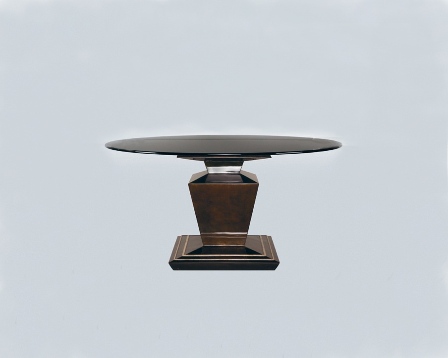 Glass dining table, Giorgione - Smania