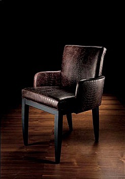 Chair with armrests, INNOVA - Smania