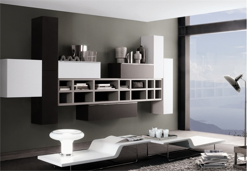 The rack frame made of poplar and MDF Crossing 08, MisuraEmme