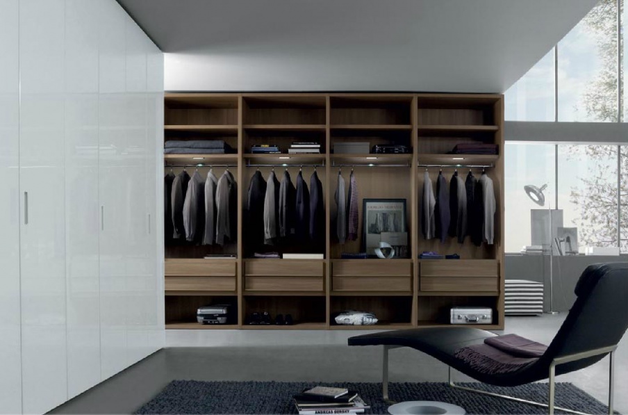 Melamine finished wardrobe I-Box, MisuraEmme