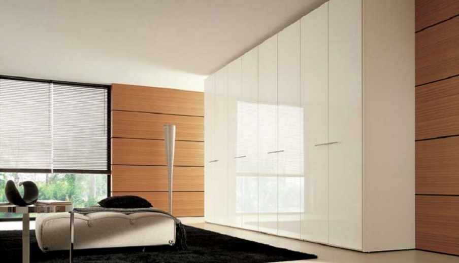 Dressing room finished with melamine Reflex, MisuraEmme