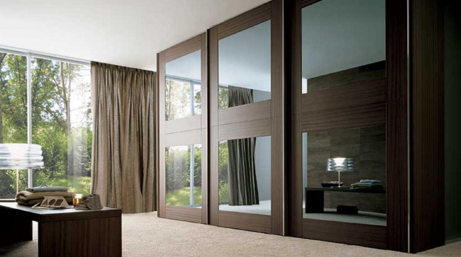 Wardrobe with sliding doors made of glass Yu, MisuraEmme