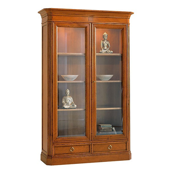 Showcase made of solid wood, SELVA