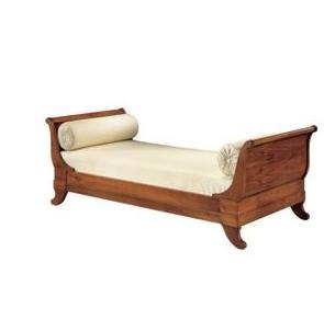 The bed on a support made of beech Luigi Filippo, Morelato