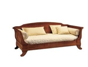 Sofa on a support made of beech Luigi Filippo, Morelato