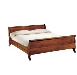 Double bed with headboard and footboard Luigi Filippo, Morelato