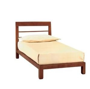 Single bed on supports of wood 900, Morelato