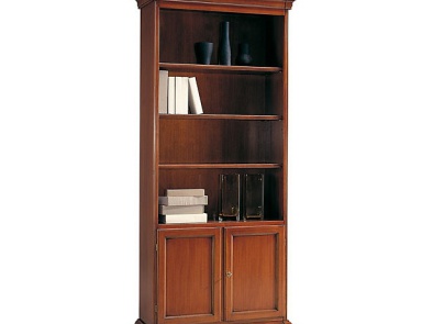 Armonia bookcase with open shelves, Selva