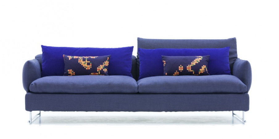Modular sofa with wooden frame Shanghai Tip, Moroso