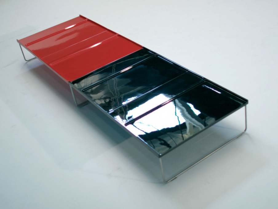 Coffee table made of polyurethane Malmo, Moroso