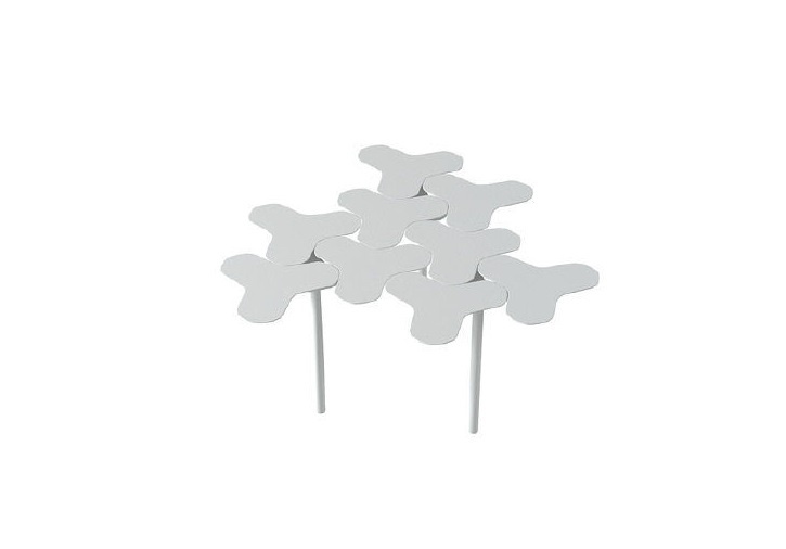 Coffee table made of steel Nanook, Moroso