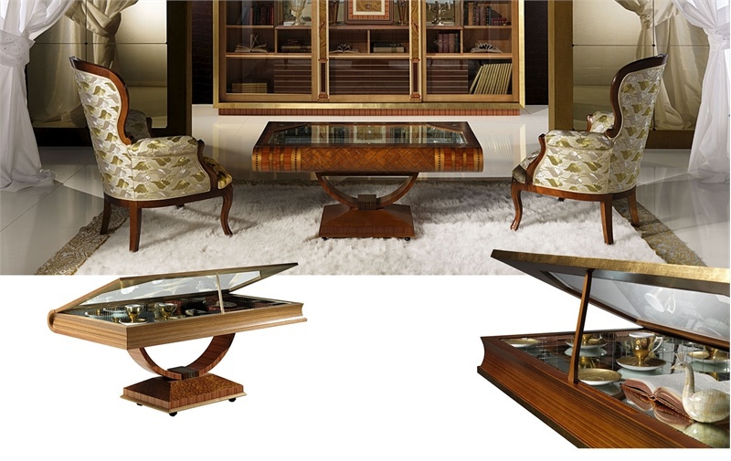 Serving table made of solid wood TL30, Carpanelli