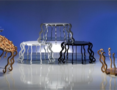 A coffee table on a frame of solid wood TL31 / TL32, Carpanelli