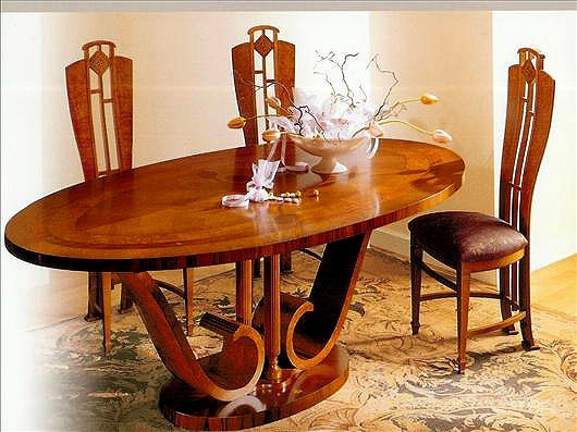 Dining table solid wood T482, Carpanelli