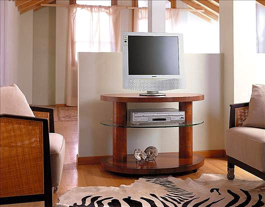 Stand for TV on a frame of solid wood TL23, Carpanelli