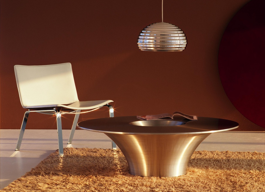 Coffee table in aluminium or steel Alien, Cattelan Italia