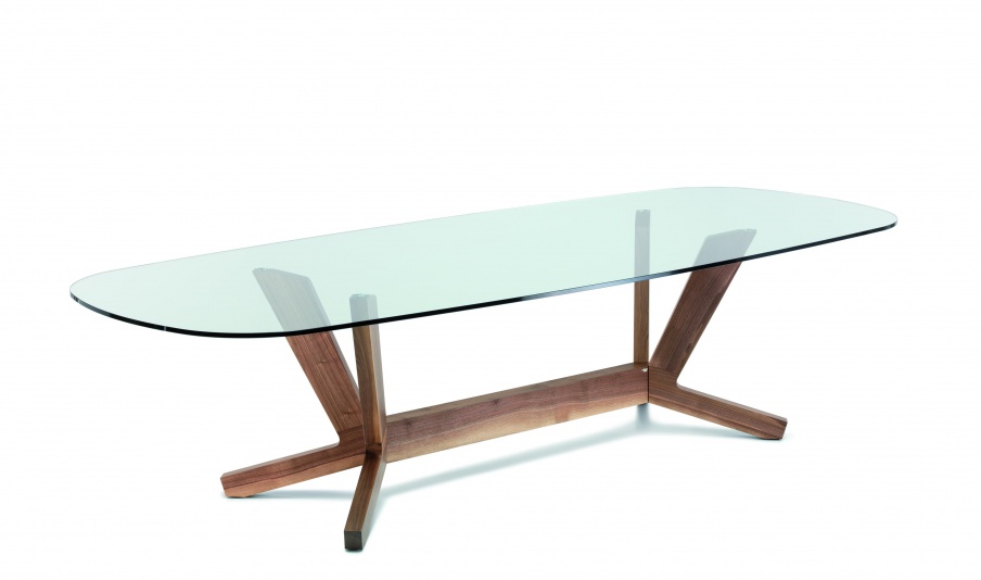 Table with glass top Goblin, a Cattelan Italia