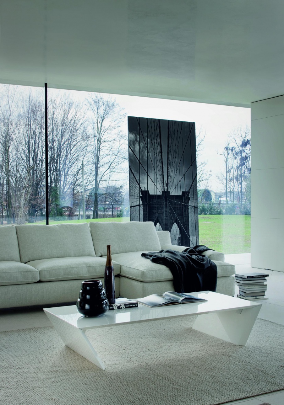 Coffee table stainless steel Jet, Cattelan Italia