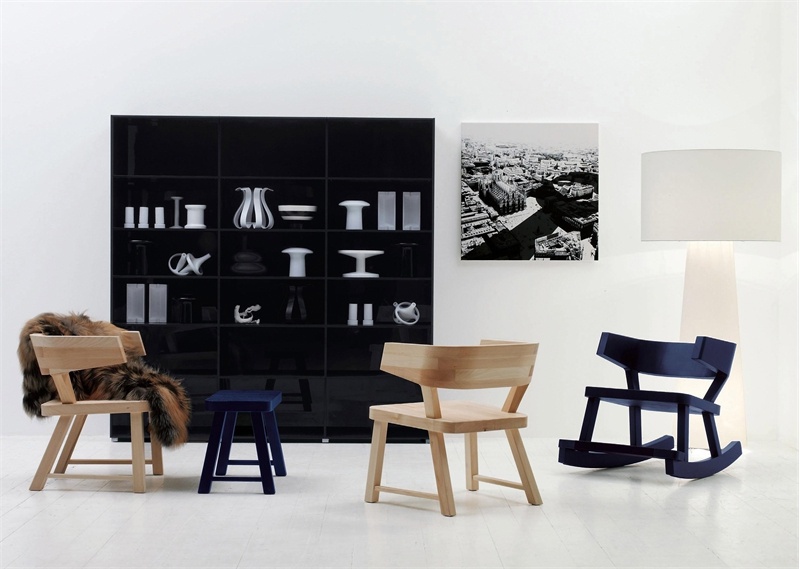 Rocking chair Neo Country, Cappellini