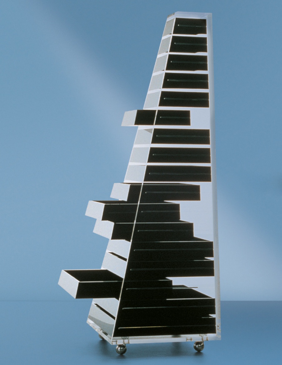 Chest Pyramid and Revolving Cabinet, Cappellini