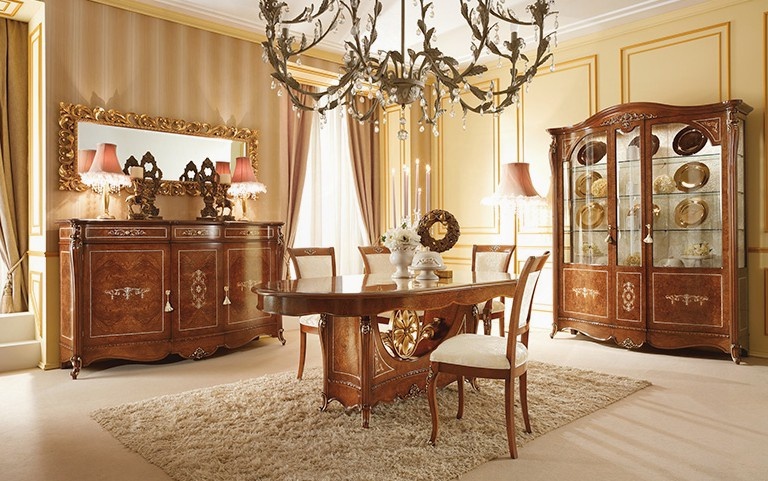 Dining room Partenope radica, Signorini & Coco