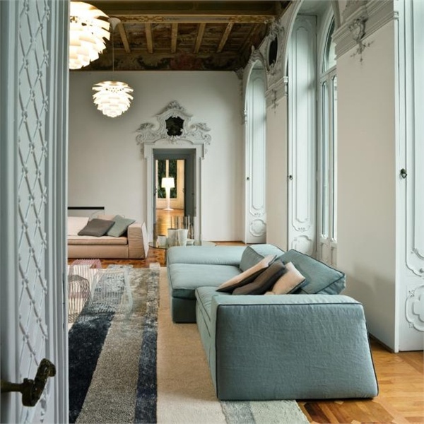 Modular sofa Good Mood Bonaldo