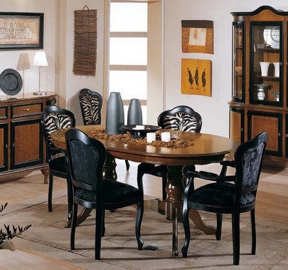 Dining oval table, BTC