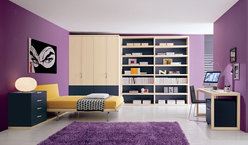 Wall children of chipboard and melamine Comp.14a, Julia Arredamenti