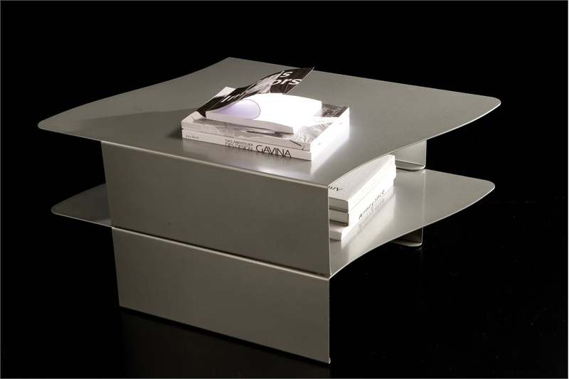 A coffee table on a metal frame Duke by Milano Bedding