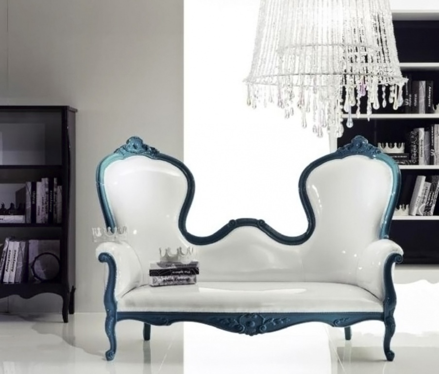 Chaise longue in fabric Double I-Sofa, Moda