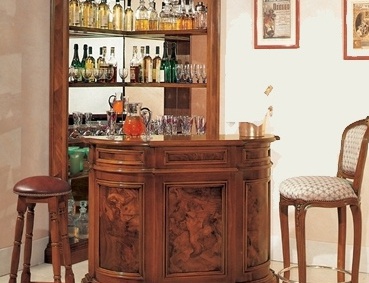 Showcase on a frame of solid walnut 2304 / 2305, Modenese Gastone