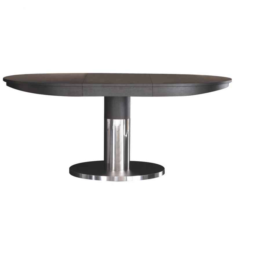 Dining table sliding on metal base Diva, Past ... 