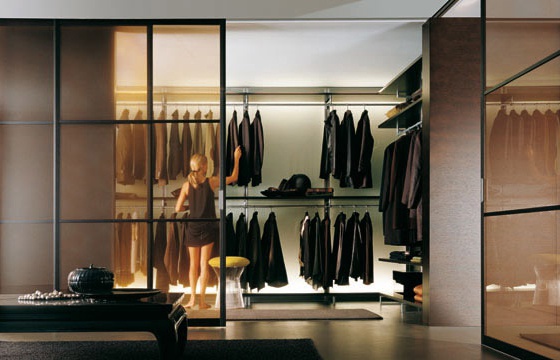 Walk-in closet Dress bold