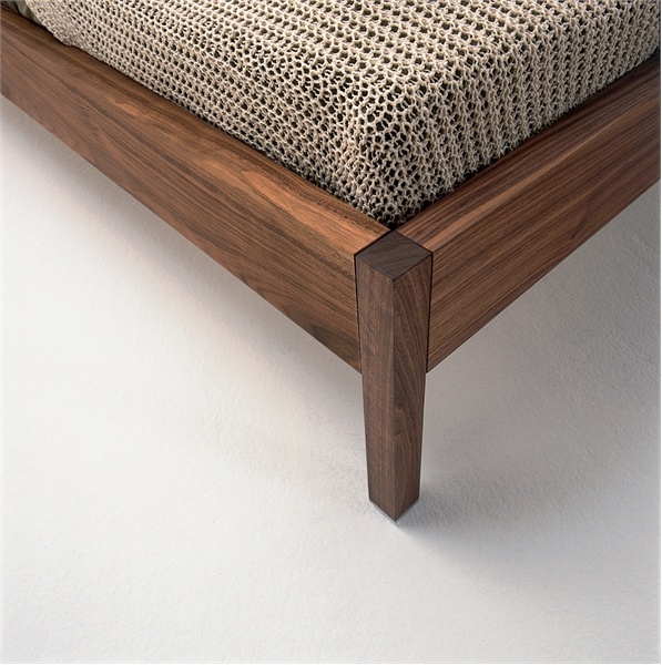 Bed frame made of New Zealand wood, Riva 1920 Luxury furniture MR