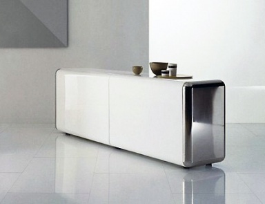 Cupboard with lighting, Superego - Acerbis