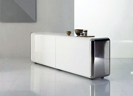 Cupboard with lighting, Superego - Acerbis