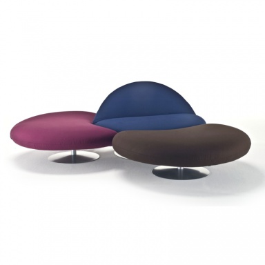 Modular system of seats Metamorfosi