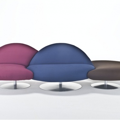 Modular system of seats Metamorfosi