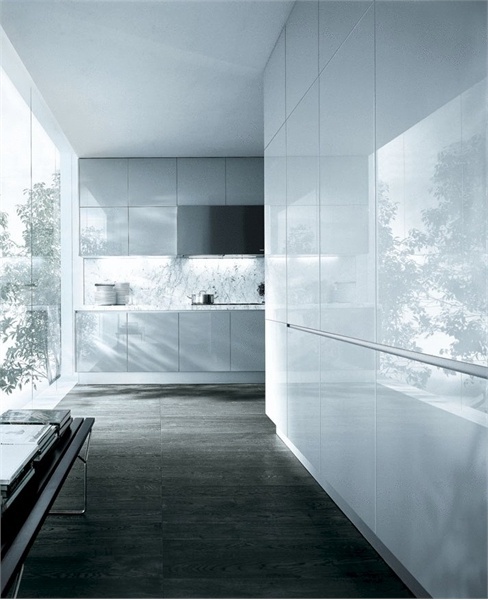 Set for the kitchen made of solid wood Alea, Varenna 