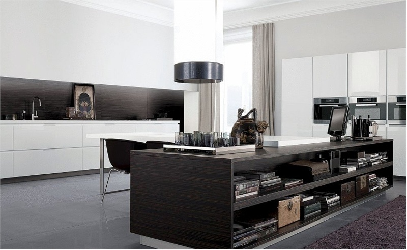 Set for the kitchen made of solid wood Matrix Varenna